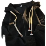 Zipper Hooded Sweatshirts Women