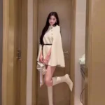 Autumn Winter Poncho Coat Lady Beige